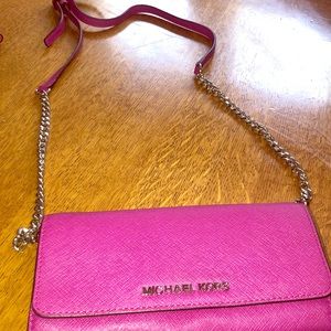 Magenta Michael Kors Purse